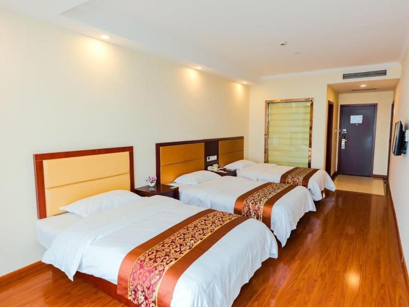 Greentree Inn Shanghai Jiading The South Of F1 Circuit Fangtai Hardware Market Express Hotel Luaran gambar