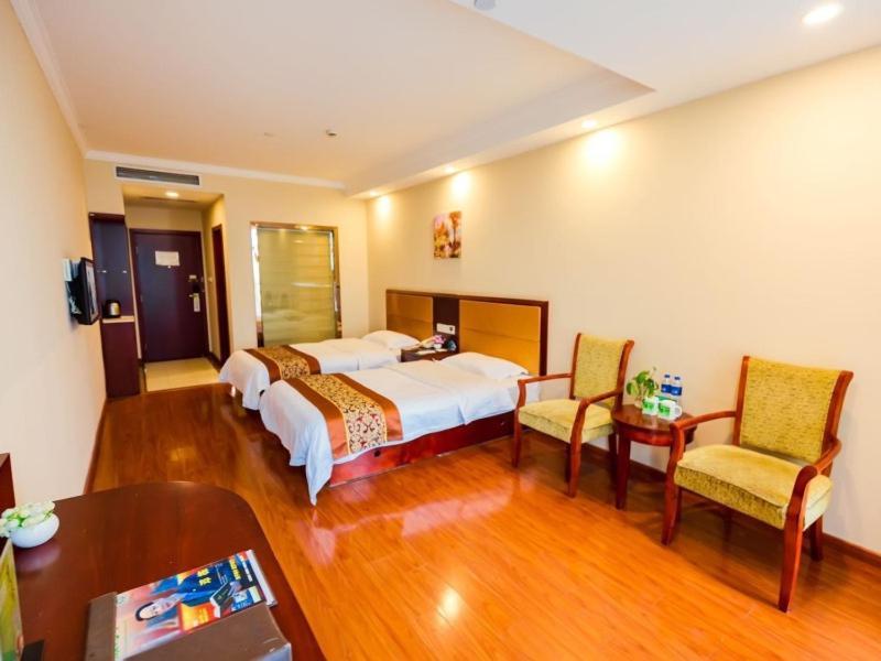 Greentree Inn Shanghai Jiading The South Of F1 Circuit Fangtai Hardware Market Express Hotel Luaran gambar